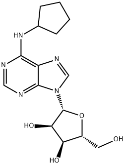 N6-CYCLOPENTYLADENOSINE Structure