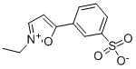 2-에틸-5-페닐이속사졸륨-3'-술포네이트 구조식 이미지