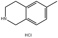 6-METHYL-1,2,3,4-TETRAHYDRO-ISOQUINOLINE HYDROCHLORIDE Structure