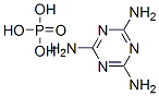 1,3,5-트리아진-2,4,6-트리아민 포스페이트 (CAS No. 41583-09-9] 구조식 이미지