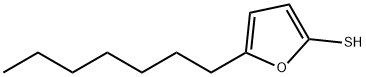 5-HEPTYL-2-FURANTHIOL Structure