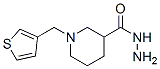 3-Piperidinecarboxylicacid,1-(3-thienylmethyl)-,hydrazide(9CI) Structure