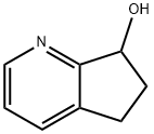 5H-CYCLOPENTA[B]PYRIDIN-7-OL, 6,7-DIHYDRO- 구조식 이미지
