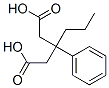 3-phenyl-3-propylglutaric acid  Structure