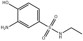 2-Amino-4-N-ethylsulfonamide phenol  구조식 이미지