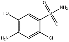 4-Amino-2-chloro-5-hydroxybenzensulfonamide Structure
