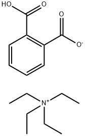 TETRAETHYLAMMONIUM HYDROGEN PHTHALATE, ELECTROCH. GRADE Structure