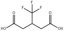 3-TRIFLUOROMETHYL-PENTANEDIOIC ACID Structure