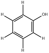 페놀-2,3,4,5,6-D5 구조식 이미지