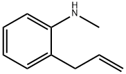 N-메틸-2-(2-프로페닐)벤젠아민 구조식 이미지
