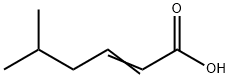 5-Methyl-2-hexenoic acid Structure