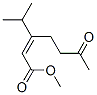 (E)-3-(1-Methylethyl)-6-oxo-2-heptenoic acid methyl ester 구조식 이미지