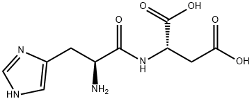 H-HIS-ASP-OH Structure