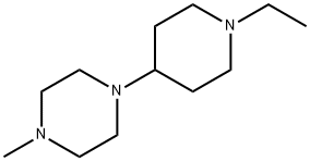 Piperazine, 1-(1-ethyl-4-piperidinyl)-4-methyl- (9CI) Structure