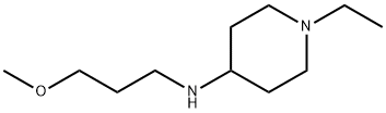 4-피페리딘아민,1-에틸-N-(3-메톡시프로필)-(9CI) 구조식 이미지
