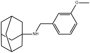 N-(3-methoxybenzyl)adamantan-1-amine Structure