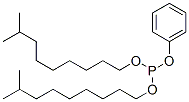 아인산페닐비스(8-메틸노닐)에스테르 구조식 이미지
