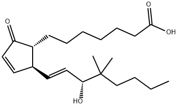 16,16-DIMETHYL PROSTAGLANDIN A1 Structure