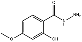 2-HYDROXY-4-METHOXYBENZENECARBOHYDRAZIDE Structure