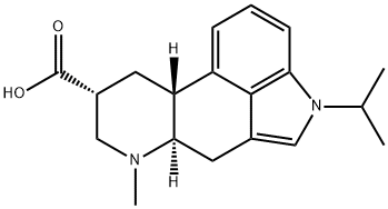 1-isopropyldihydrolysergic acid Structure