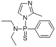 DL-N,N-디에틸-P-(2-메틸이미다졸-1-일)-P-(페닐)포스피노티오산아미드 구조식 이미지