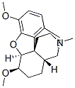 (5alpha,6beta)-4,5-epoxy-3,6-dimethoxy-17-methylmorphinan 구조식 이미지