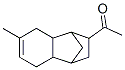 2-Acetyl-7-methyl-1,2,3,4,4a,5,8,8a-octahydro-1,4-methanonaphthalene 구조식 이미지