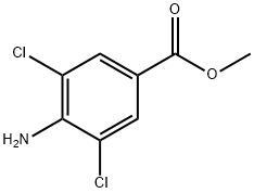 METHYL 4-AMINO-3,5-DICHLOROBENZOATE Structure