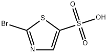 2-Bromothiazole-5-sulfonic acid Structure