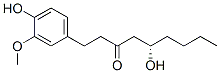 (5S)-5-Hydroxy-1-(4-hydroxy-3-methoxyphenyl)-3-nonanone 구조식 이미지