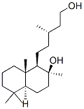 (8S)-Labdane-8,15-diol Structure