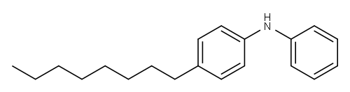 4-octyl-N-phenylaniline 구조식 이미지