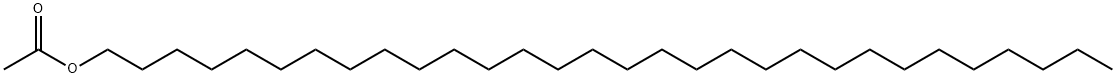 TRIACONTYL ACETATE 구조식 이미지