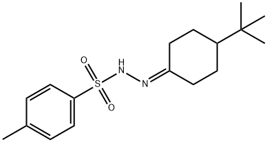 N'-(4-tert-부틸시클로헥실리덴)-4-메틸벤젠술포노히드라지드 구조식 이미지