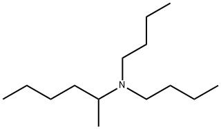N,N-Dibutyl-1-methylpentylamine Structure