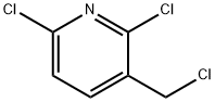 2,6-DICHLORO-3-(CHLOROMETHYL)PYRIDINE 구조식 이미지