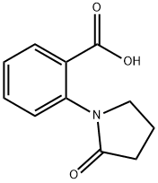 2-(2-OXOPYRROLIDIN-1-YL)BENZOIC ACID Structure