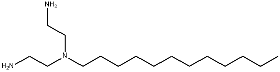 4-DODECYLDIETHYLENETRIAMINE Structure