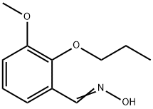 3-METHOXY-2-PROPOXYBENZALDEHYDE OXIME Structure
