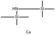 TRIS[N,N-BIS(TRIMETHYLSILYL)AMIDE]CERIUM(III) 구조식 이미지