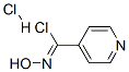 N-hydroxyisonicotinimidoyl chloride monohydrochloride Structure