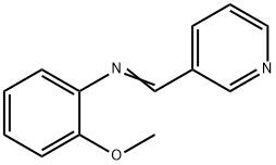 N-(2-Methoxyphenyl)pyridine-3-methanimine Structure