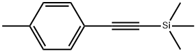 (4-Methylphenylethynyl)triMethylsilane 구조식 이미지