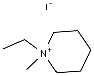 피페리디늄,1-에틸-1-메틸-,요오드화물 구조식 이미지