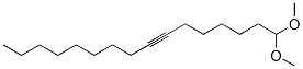 1,1-Dimethoxy-7-hexadecyne Structure