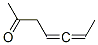 4,5-Heptadien-2-one (7CI,8CI) Structure