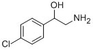 2-아미노-1-(4-클로로페닐)에탄-1-올 구조식 이미지