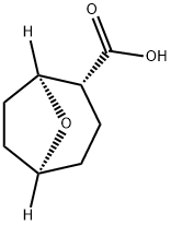 8-Oxabicyclo[3.2.1]octane-2-carboxylicacid,(1S,2R,5S)-(9CI) Structure