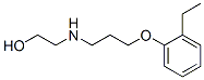 에탄올,2-[[3-(2-에틸페녹시)프로필]아미노]-(9CI) 구조식 이미지