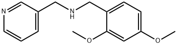 (2,4-DIMETHOXY-BENZYL)-PYRIDIN-3-YLMETHYL-AMINE Structure